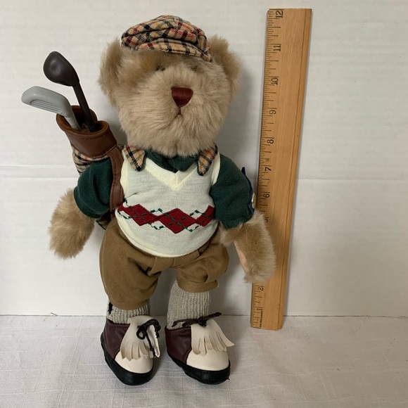 BRASS BUTTON BEAR | Pickford Collection Bear | Golf “Crosby” Bear - Picture 10 of 10